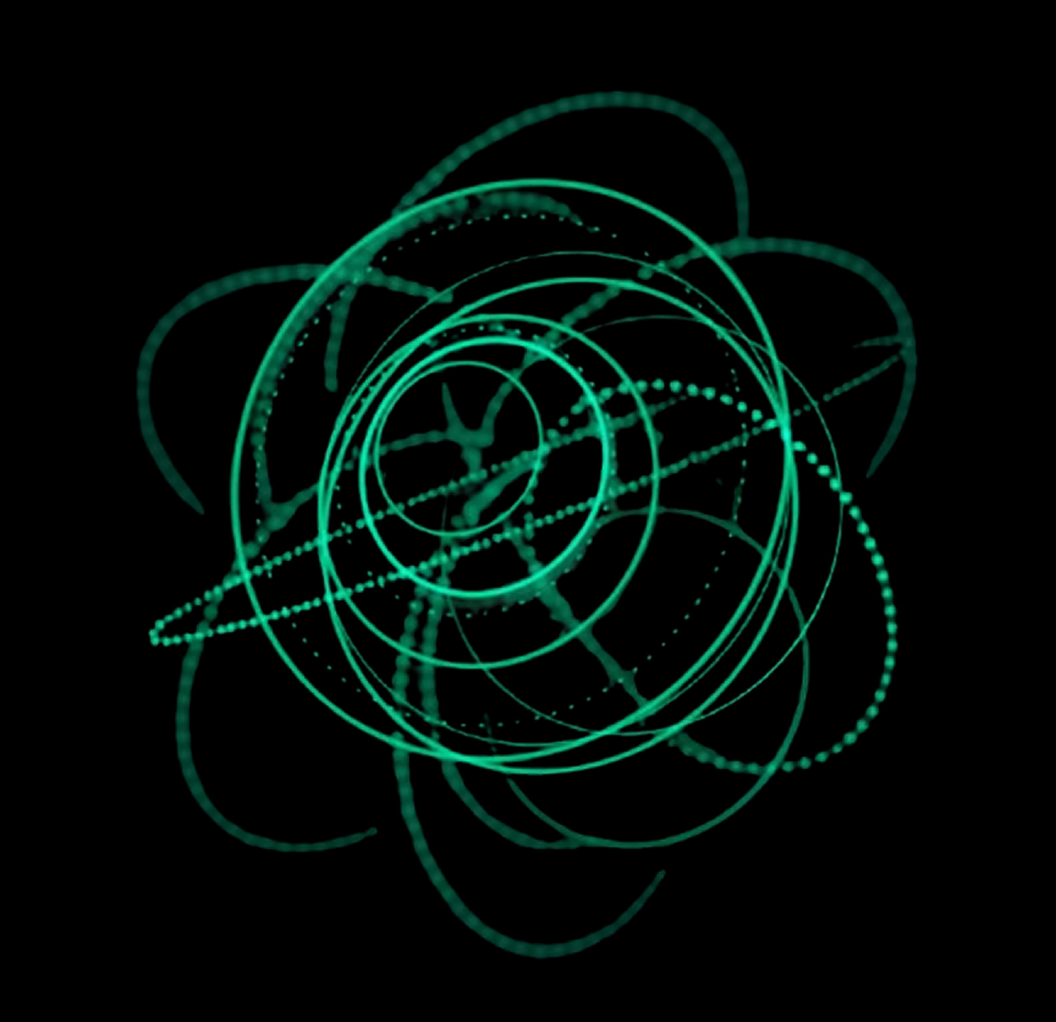 Abstract network graphic